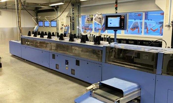 Used 2015 Muller Martini Pantera perfect binding line