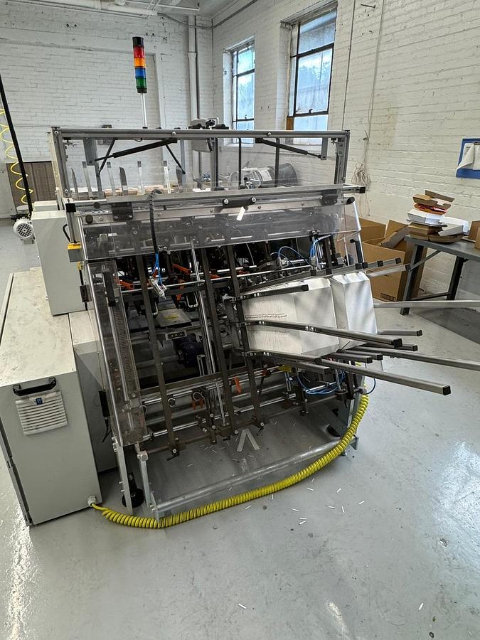 Used 2021 Heiber & Schroder CE 1000-2 carton erecting machine