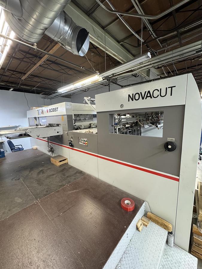 Used Used 2016 Bobst Nova Cut 106-E