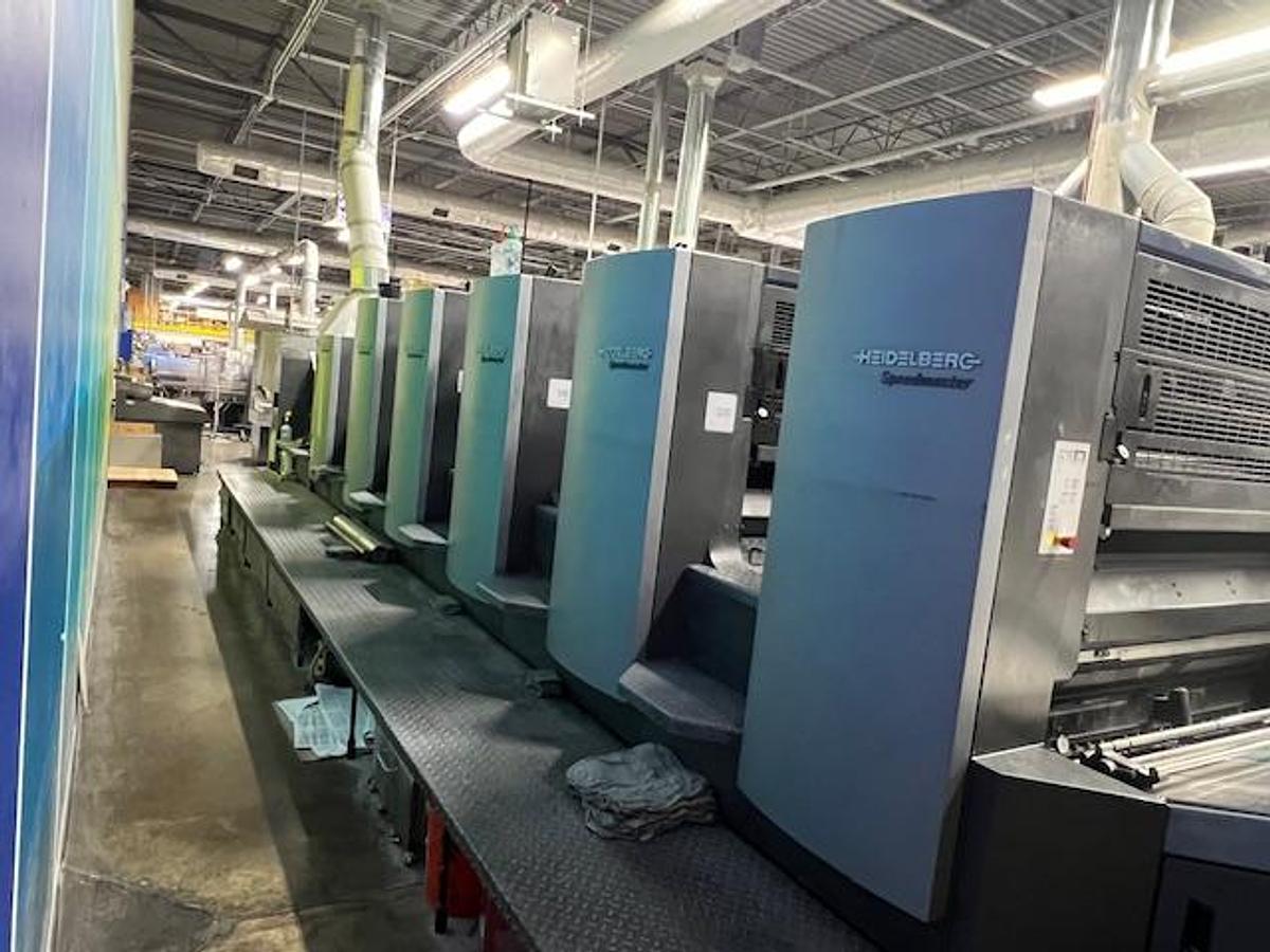Used 2007 Heidelberg SM102-5P+L
