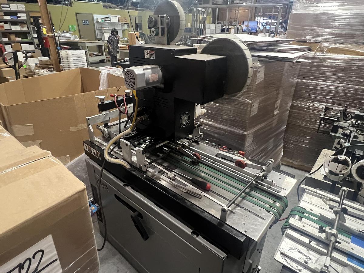 Used Used 2013 Kirk Rudy 535 Tabber Kirk-Rudy 535 Tabber – High-Speed Tabbing Machine for Mailing & Fulfillment