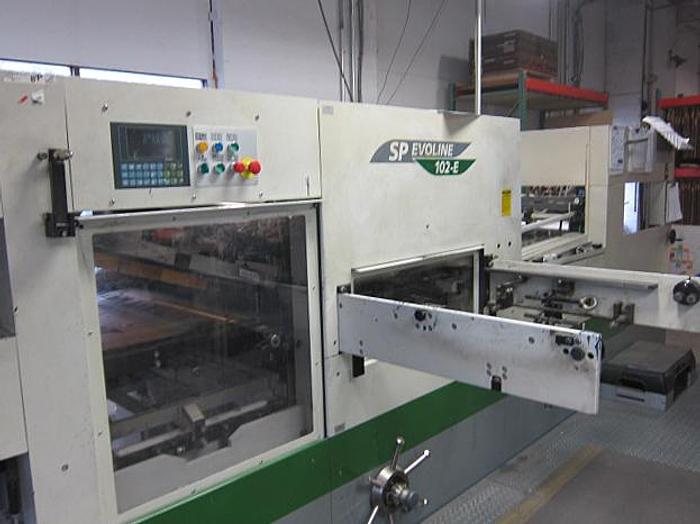 Used 2002 Bobst SP Evoliline 102-E