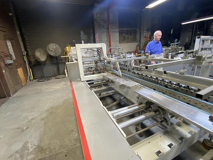 Used 2012 Bobst Vision Fold 110 A2