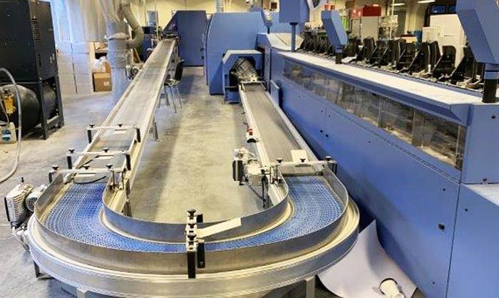 Used 2015 Muller Martini Pantera perfect binding line