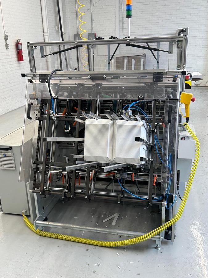 Used 2021 Heiber & Schroder CE 1000-2 carton erecting machine