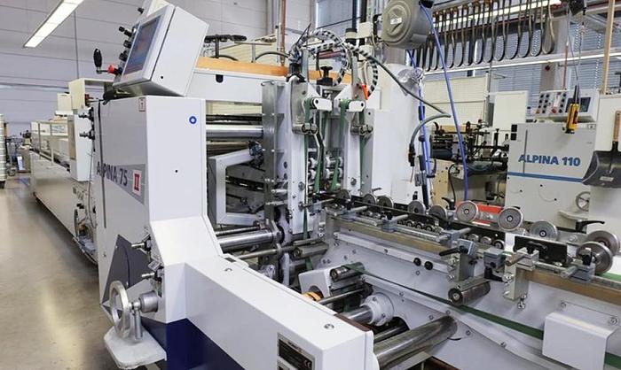 Used 2008 Bobst Alpina 75-A2