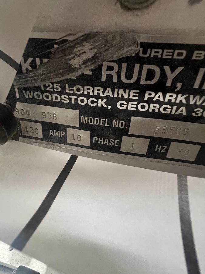 Used Used 2013 Kirk Rudy 535 Tabber Kirk-Rudy 535 Tabber – High-Spe...