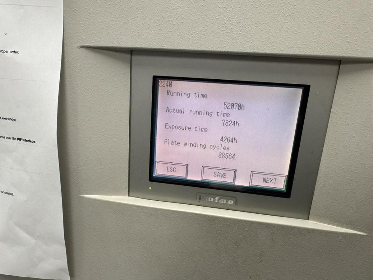 Used SCREEN/FUJI PTR-24000S CTP