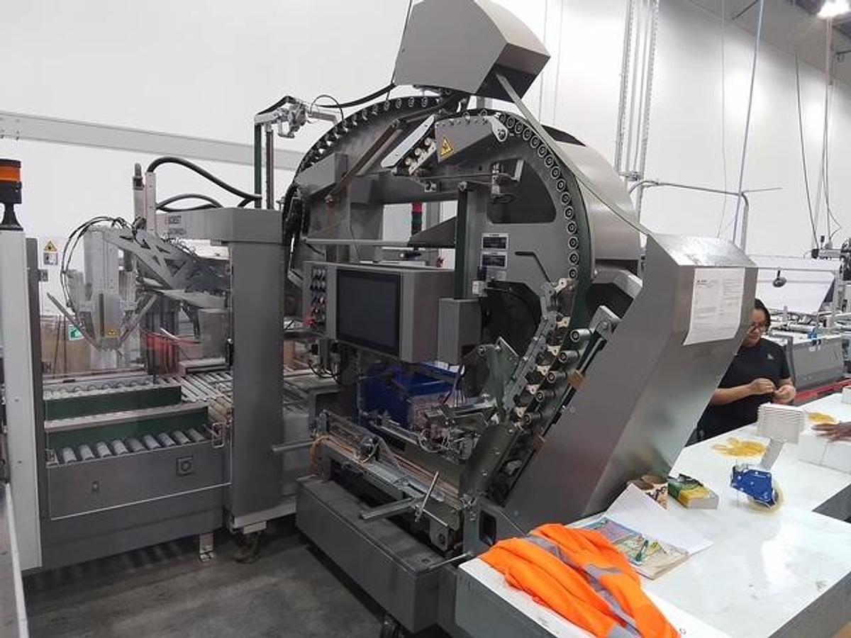 Used 2017 Bobst CartonPack 4