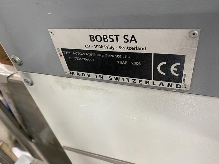 Used 2006 Bobst SPanthera 106-LER