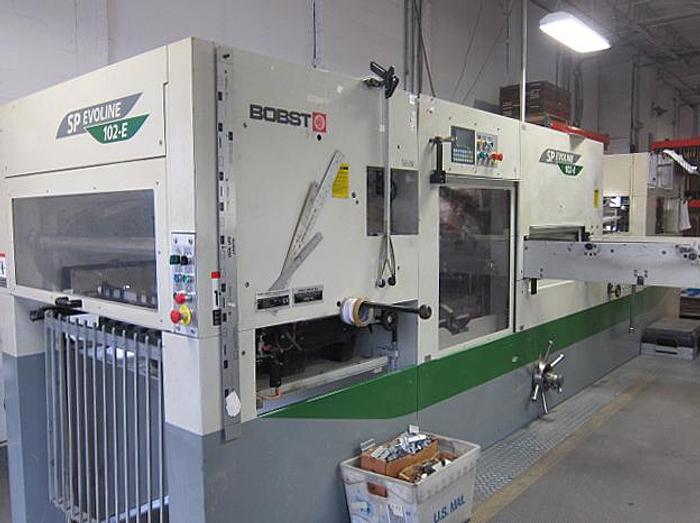 Used 2002 Bobst SP Evoliline 102-E