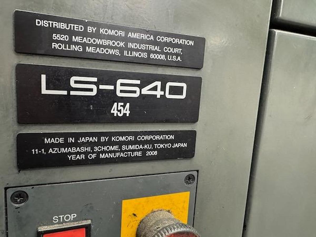 Used Used 2008 Komori LS640
