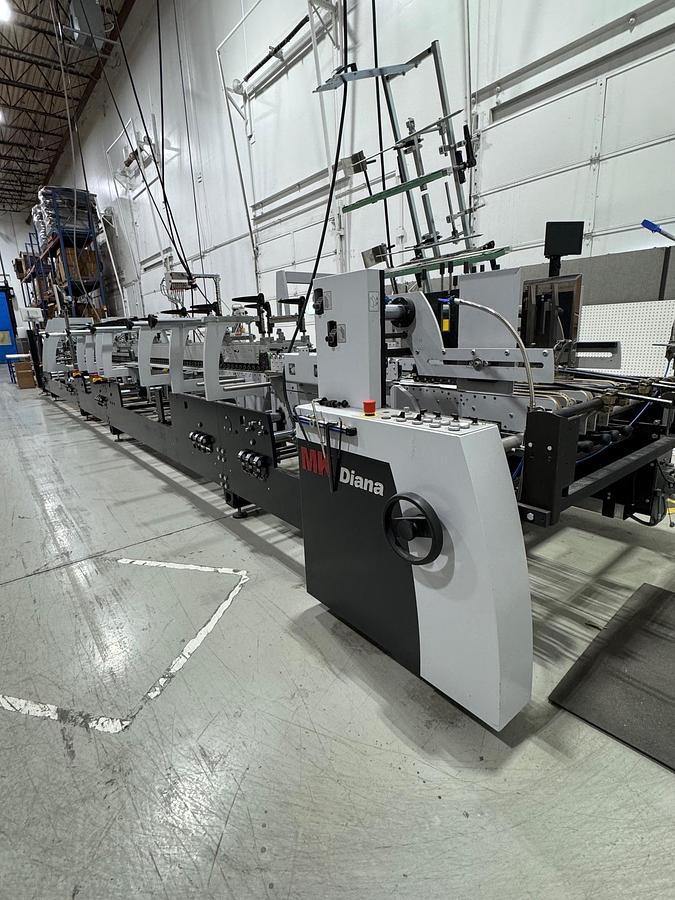 Used Used 2018 Heidelberg Diana Easy 115 folder/gluer