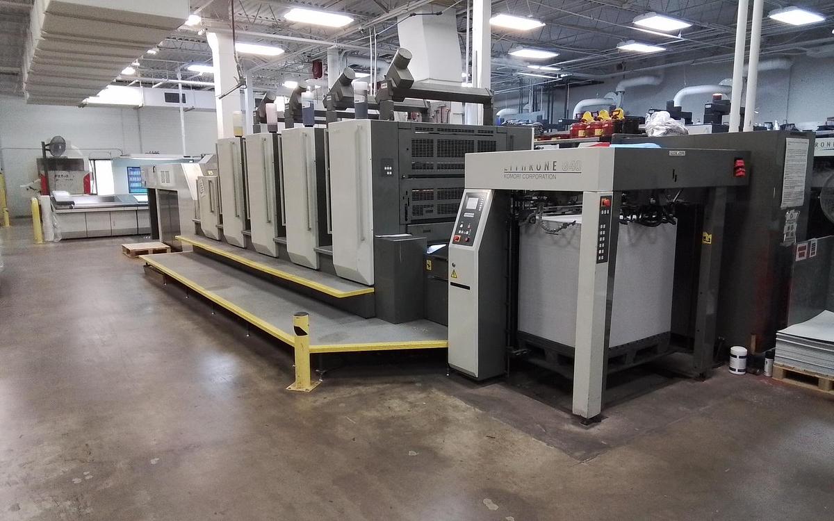 Used 2016 Komori GL440-C
