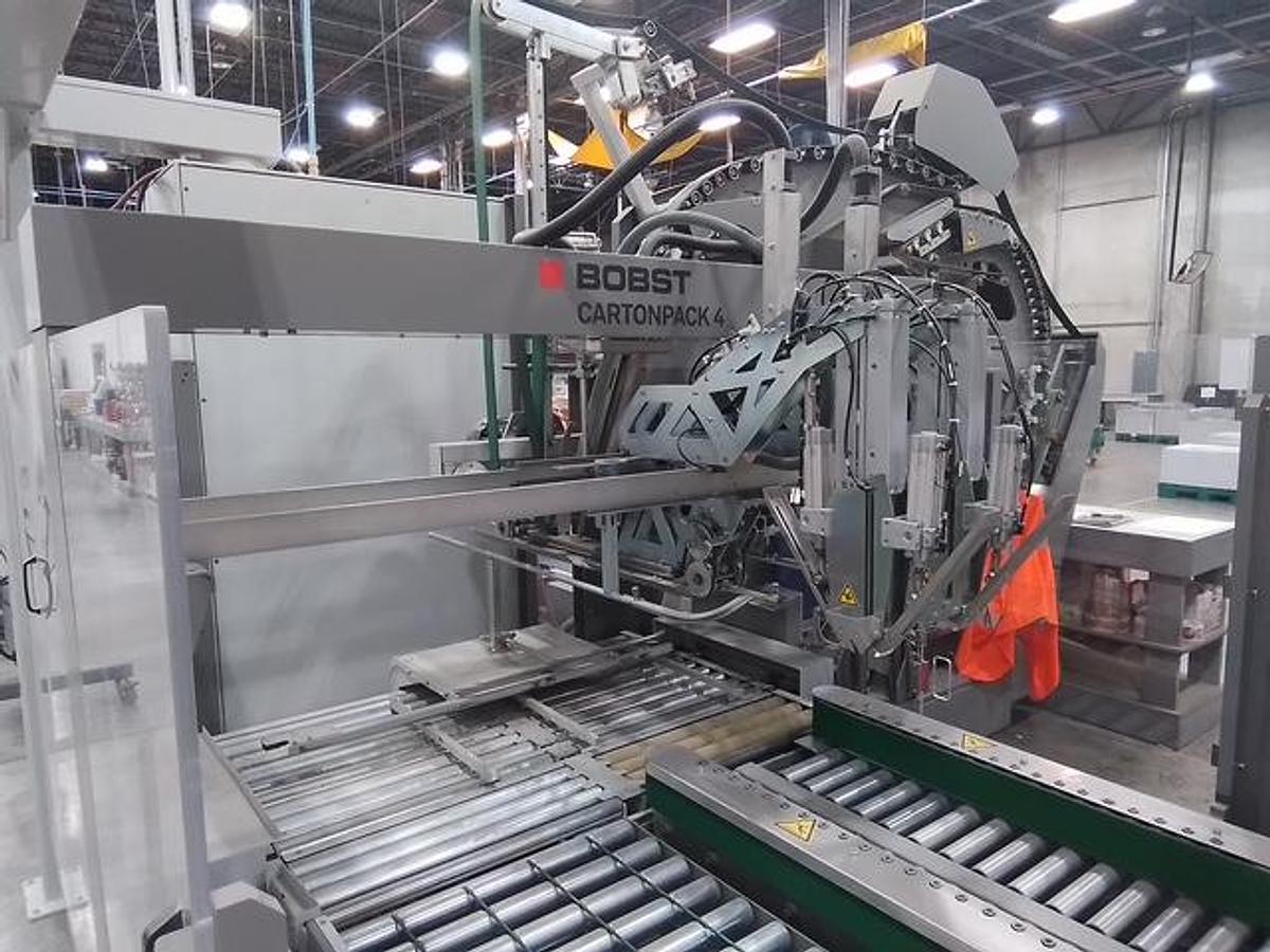 Used 2017 Bobst CartonPack 4