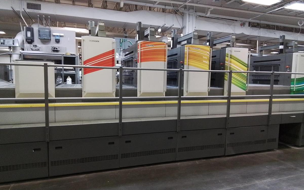 Used 2007 Komori LS840P-C