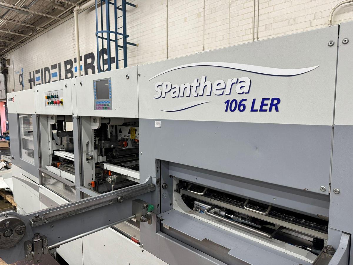 Used 2005 Bobst SPanthera 106-LER