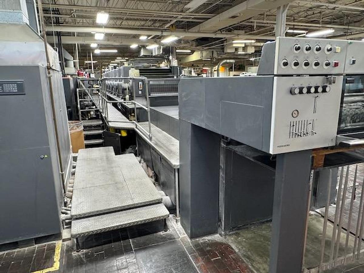 Used Used 1996 Heidelberg SM-102-8-P5+L