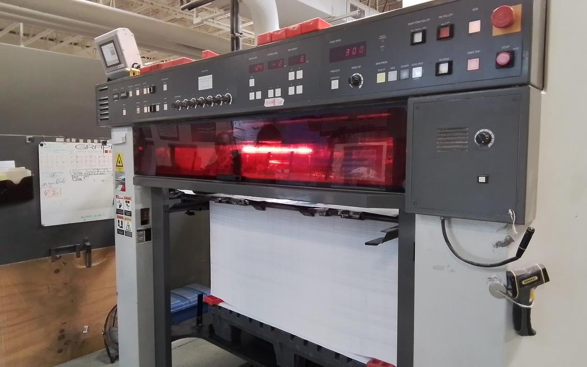 Used 2007 Komori LS840P-C