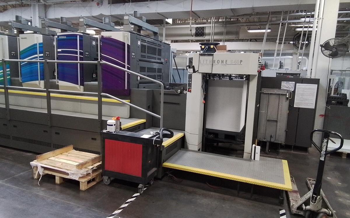 Used 2007 Komori LS840P-C