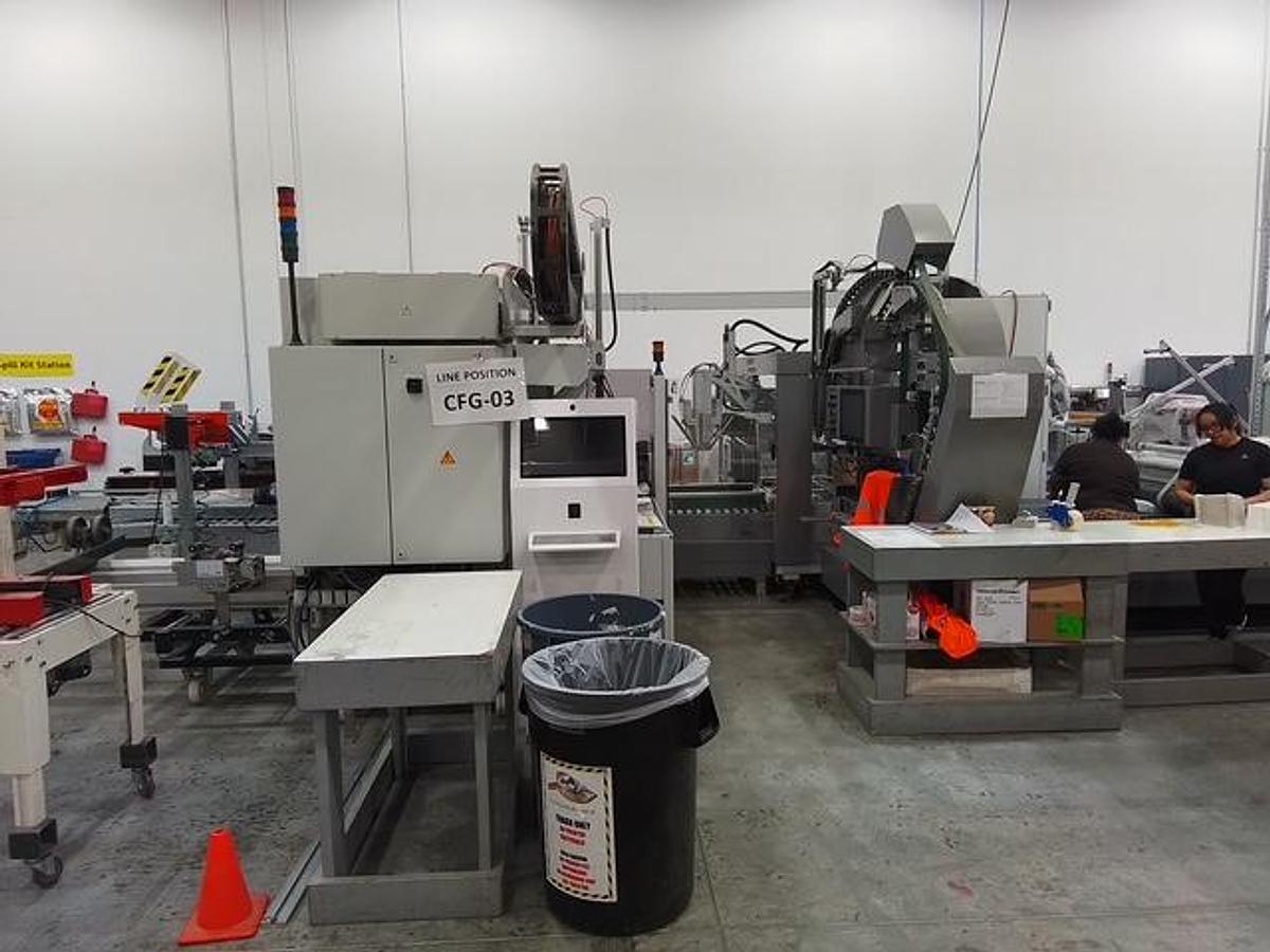 Used 2017 Bobst CartonPack 4
