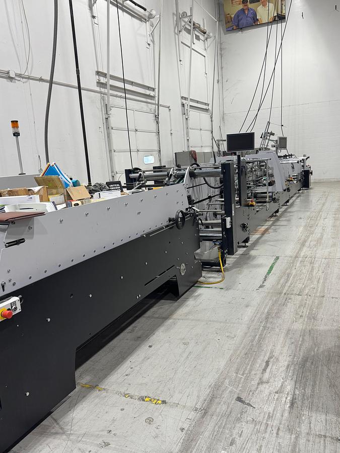 Used Used 2018 Heidelberg Diana Easy 115 folder/gluer