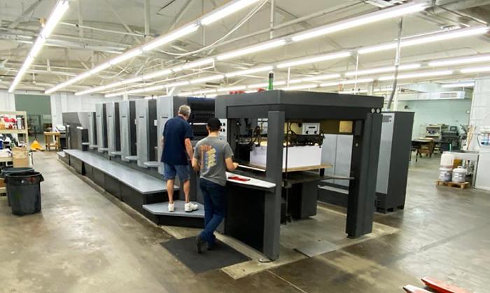 Used 2008 Heidelberg CD 102-5+LX (X2)