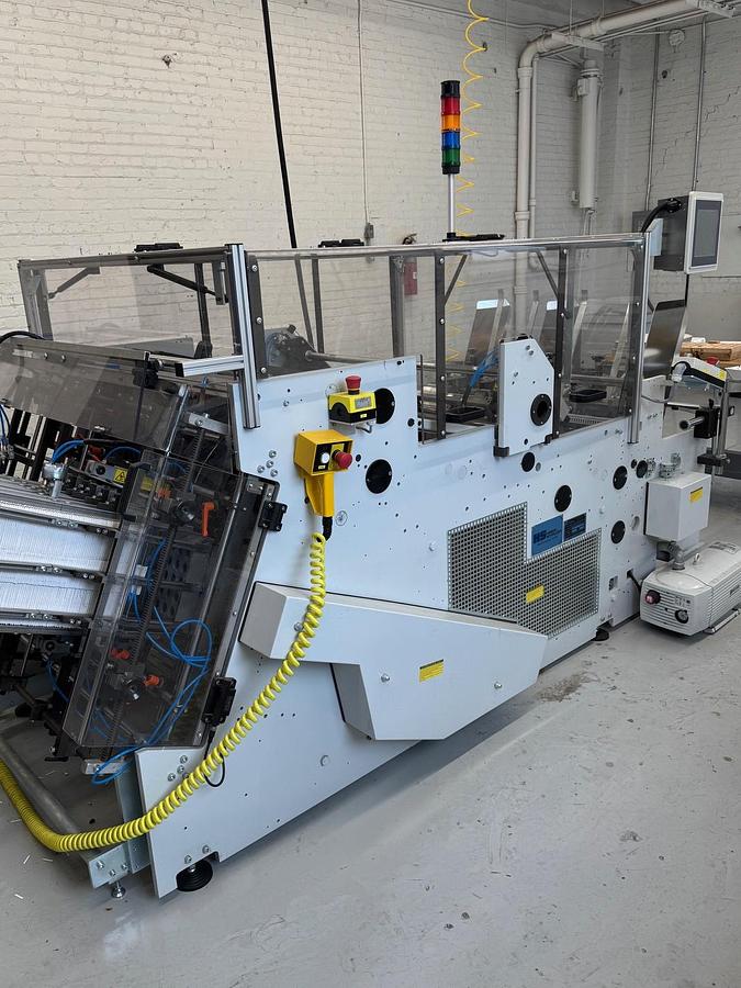 Used 2021 Heiber & Schroder CE 1000-2 carton erecting machine