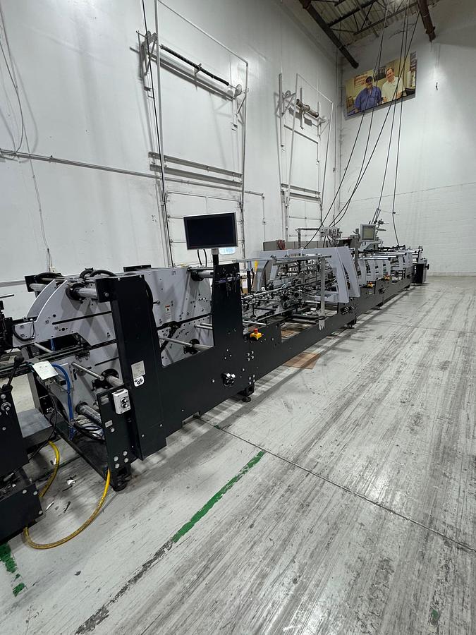 Used Used 2018 Heidelberg Diana Easy 115 folder/gluer