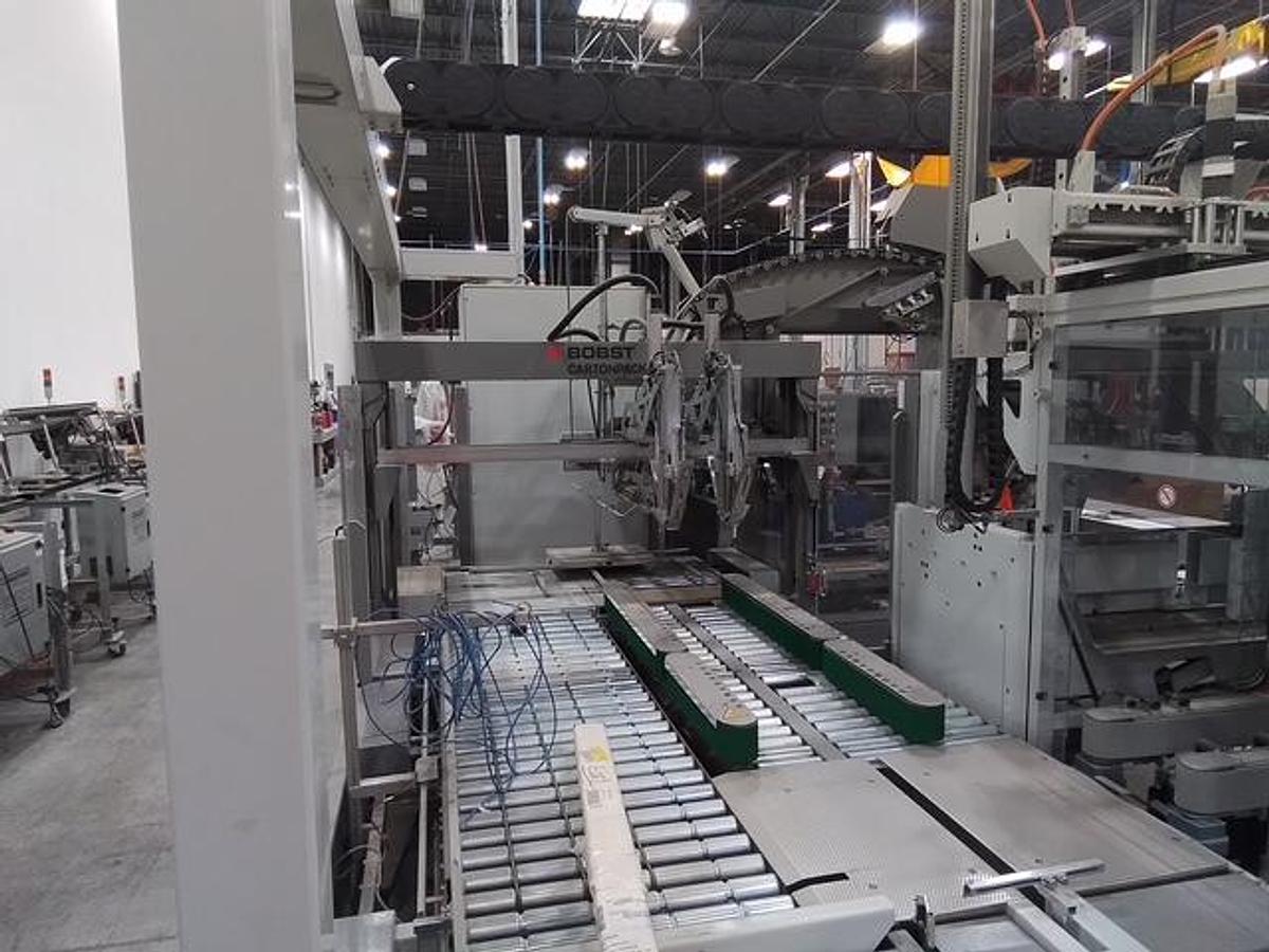 Used 2017 Bobst CartonPack 4