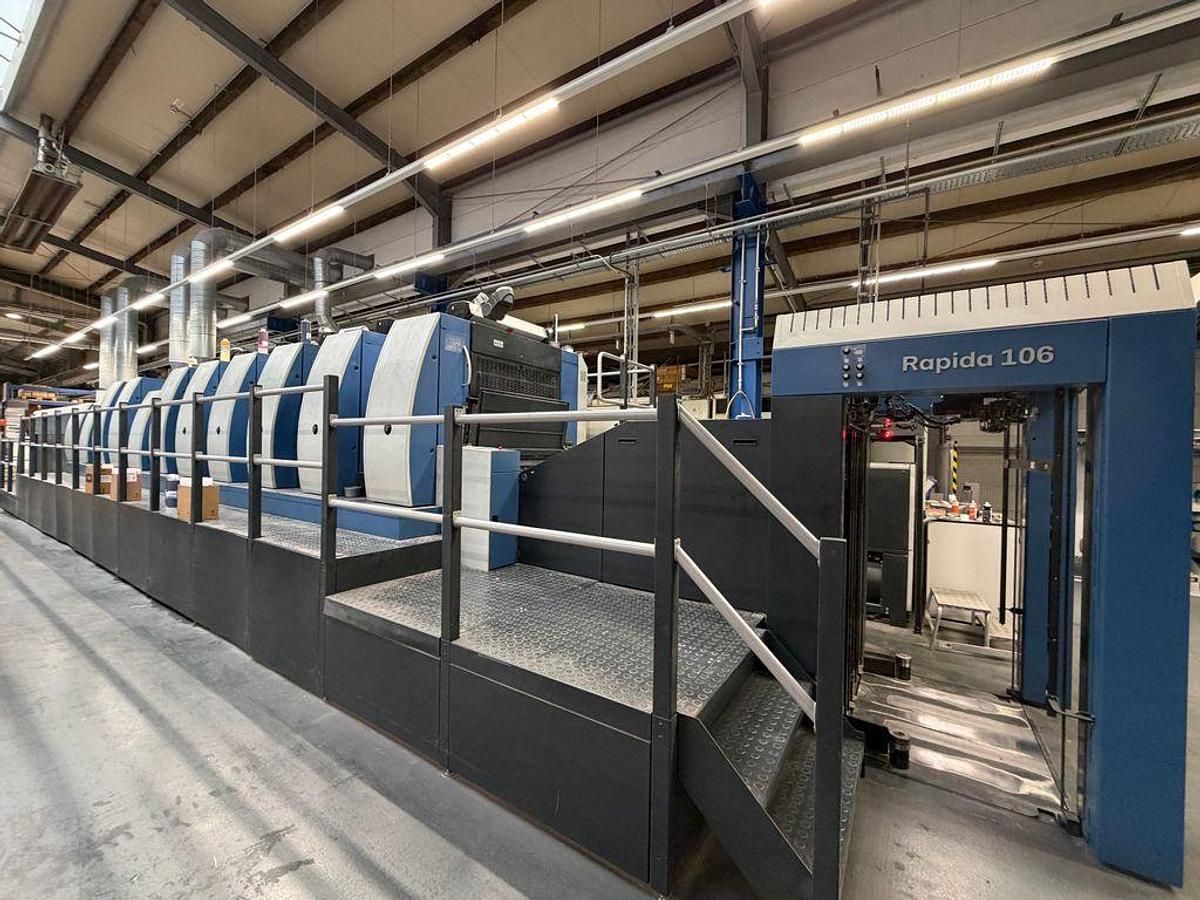 Used Used 2018 KBA Rapida 106-6 + LTTL