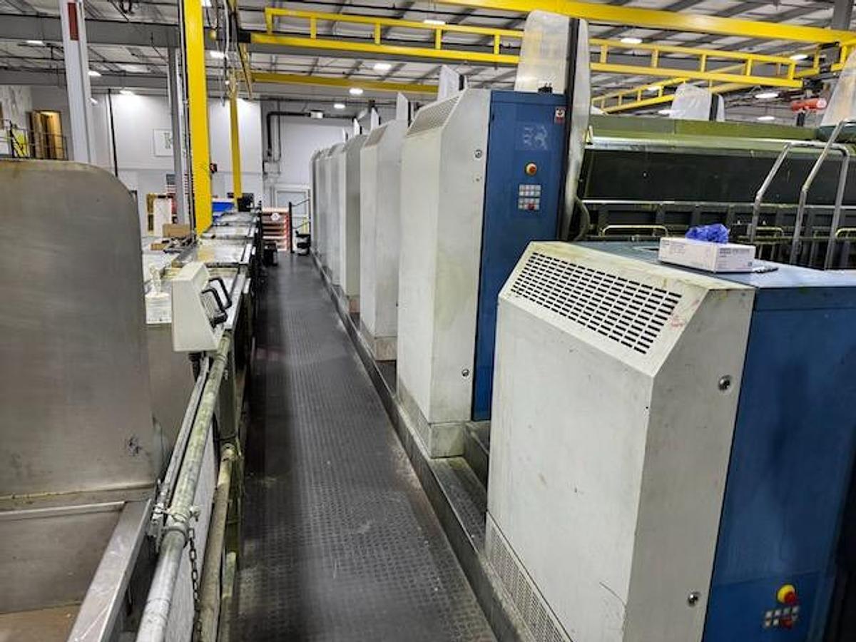 Used 2005 KBA RAPIDA RA205-6+L+T