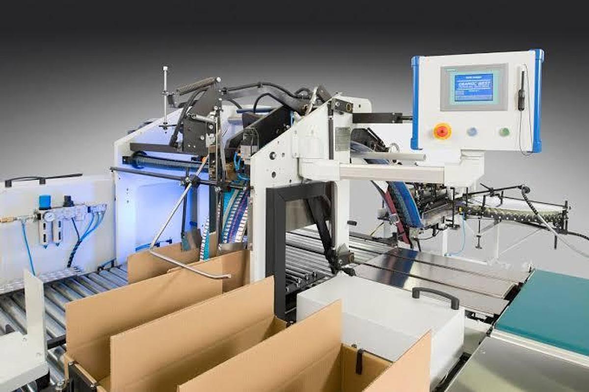 Used Used 2020 Graphic West J-PACK AUTOMATIC CARTON PACKER