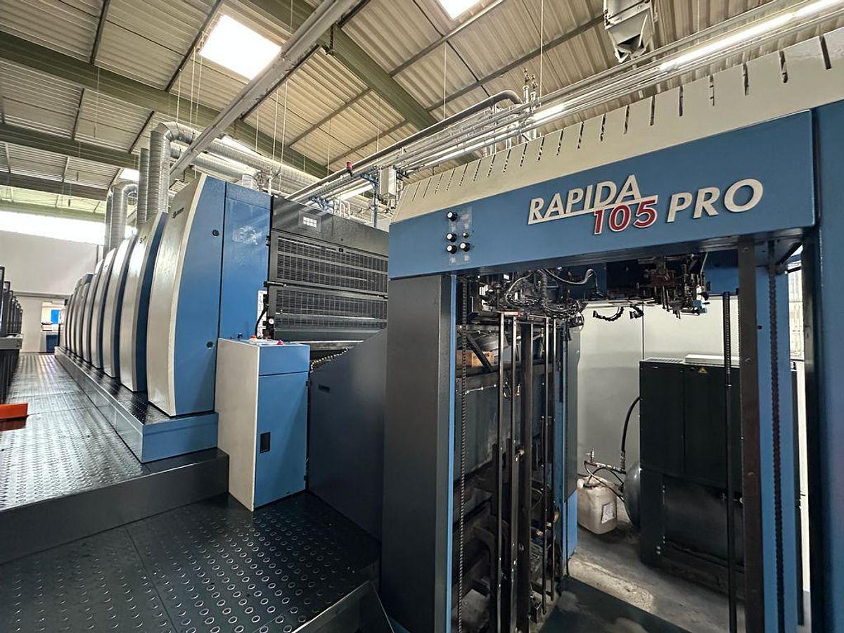 Used Used 2016 KBA Rapida 105-5 + LTTL