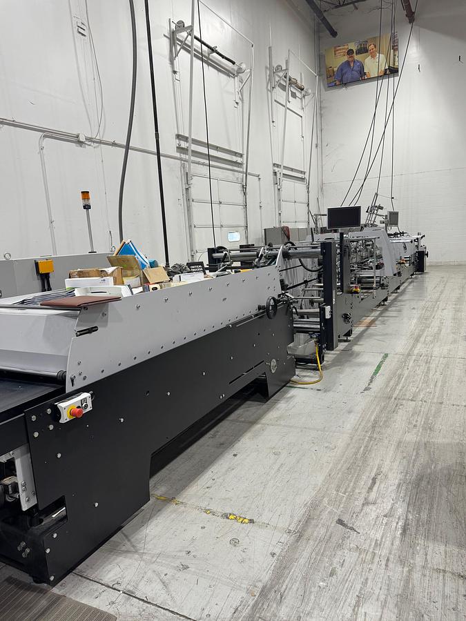 Used Used 2018 Heidelberg Diana Easy 115 folder/gluer