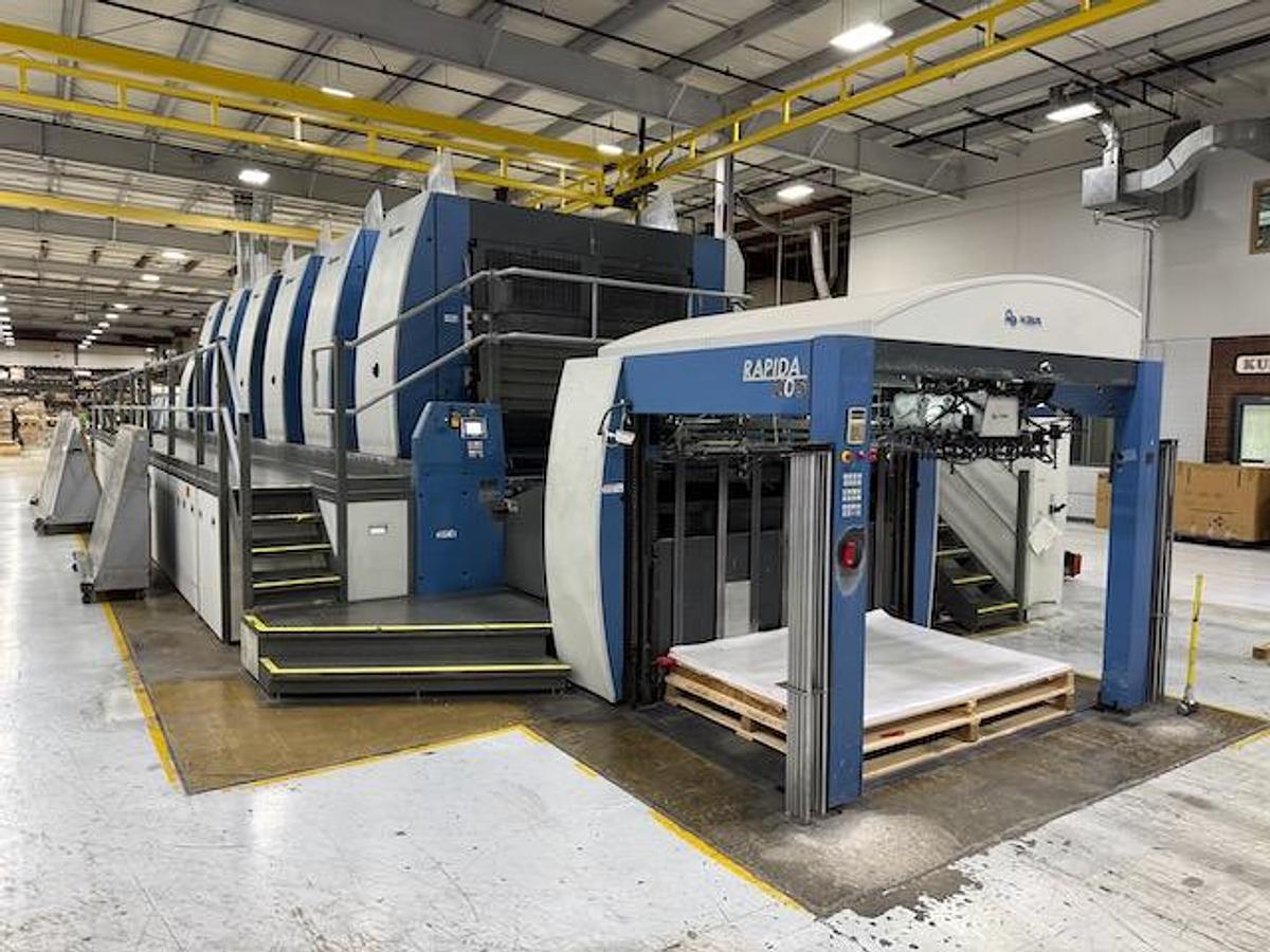 Used 2005 KBA RAPIDA RA205-6+L+T