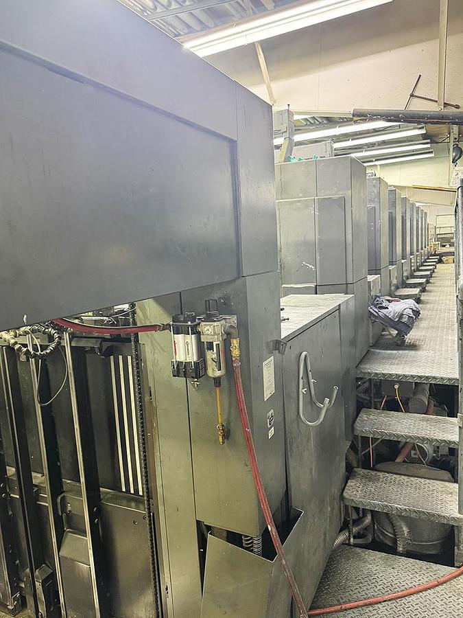 Used 2005 Heidelberg CD102-8+LX hybrid UV