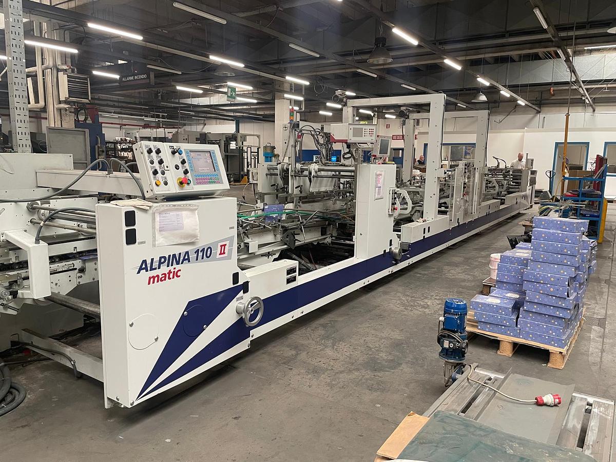 Used 2009 Bobst Alpina 110 A-3