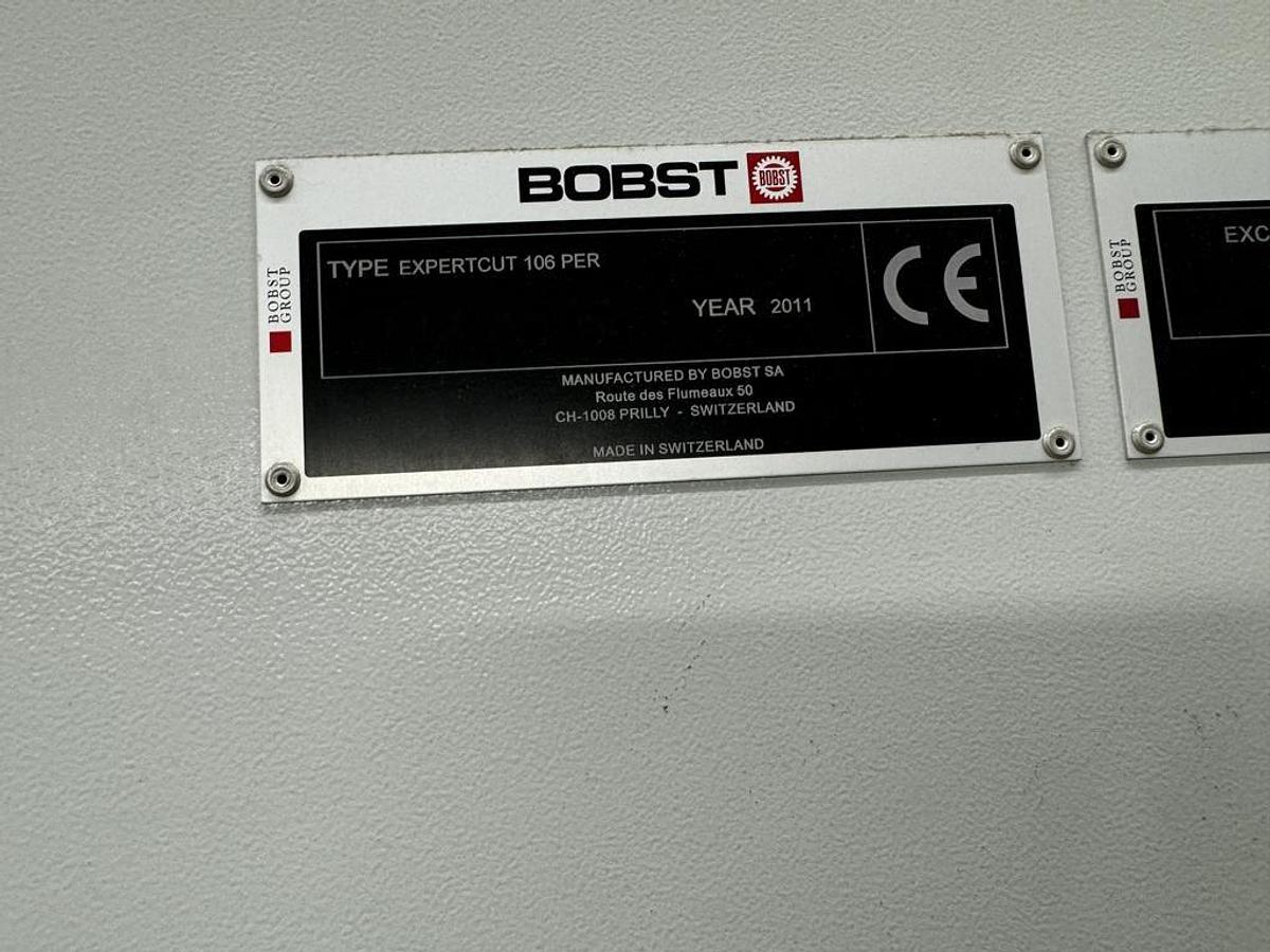 Used Used 2011 Bobst Expert Cut 106-LER