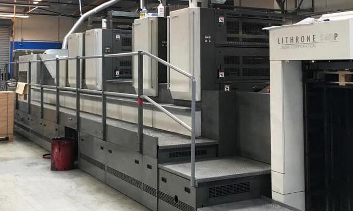 Used 2005 Komori LS 440P + Coater