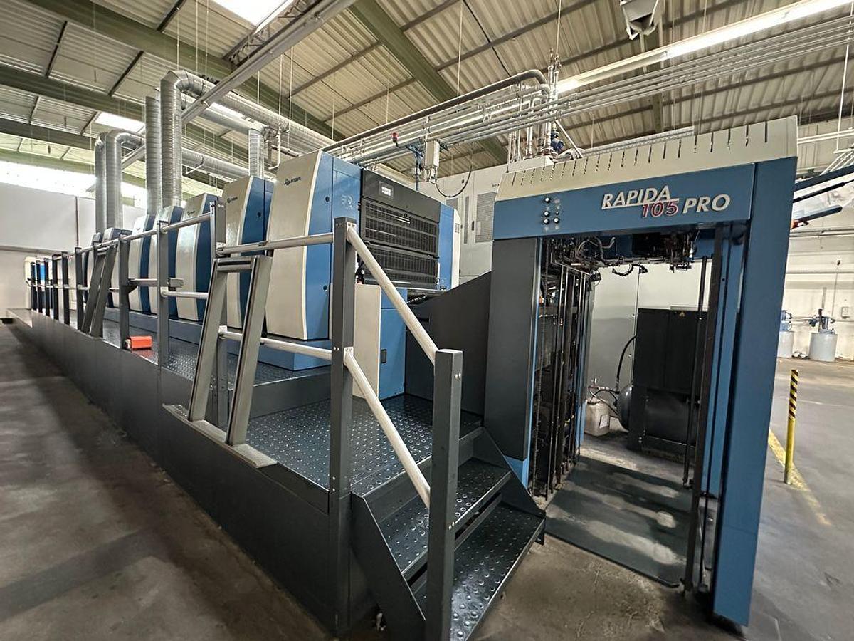 Used Used 2016 KBA Rapida 105-5 + LTTL
