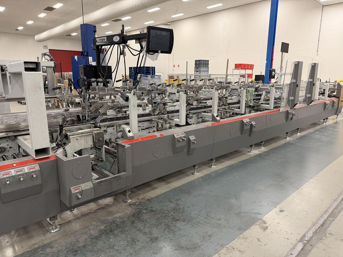 Used Used 2019 Bobst Expert Fold 110-A2 w/ Speedway 2 and 4/6 corner