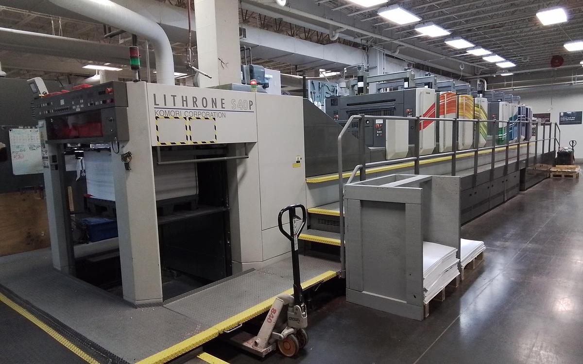 Used 2007 Komori LS840P-C