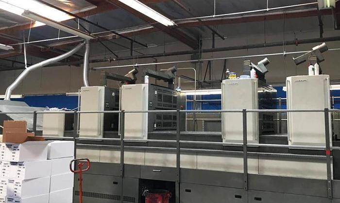 Used 2005 Komori LS 440P + Coater