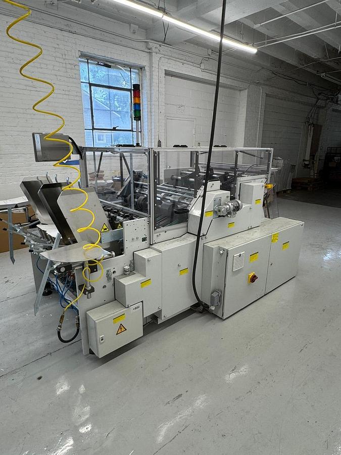 Used 2021 Heiber & Schroder CE 1000-2 carton erecting machine