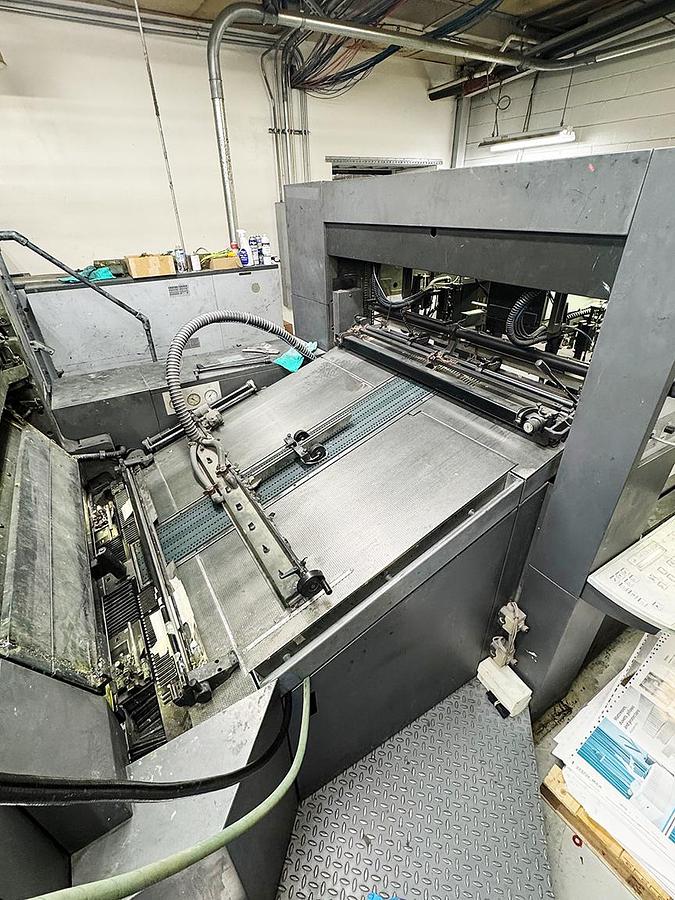 Used 2005 Heidelberg CD102-8+LX hybrid UV
