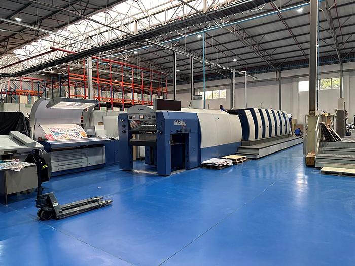 Used 2007 KBA KBA Rapida 105-6+L CX Hybrid (UV&IR)