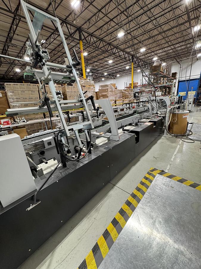 Used Used 2018 Heidelberg Diana Easy 115 folder/gluer