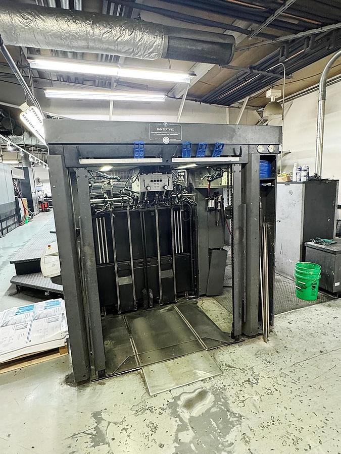 Used 2005 Heidelberg CD102-8+LX hybrid UV