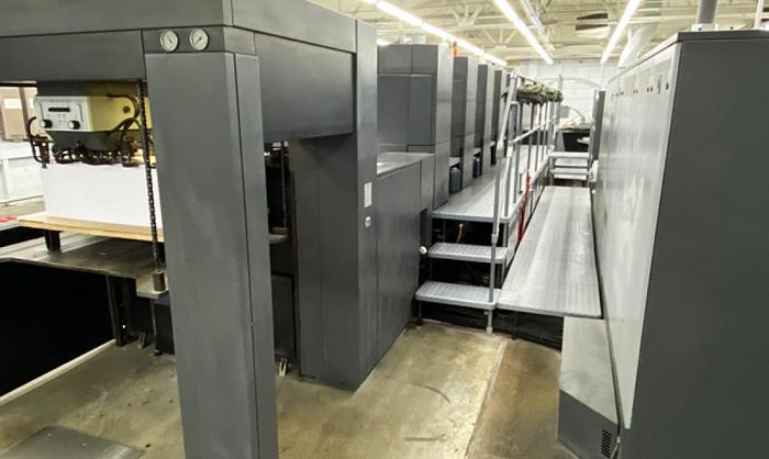 Used 2008 Heidelberg CD 102-5+LX (X2)